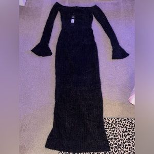 Fashion nova mile high sweater maxi dress